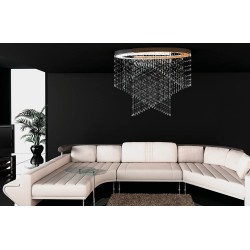 Plafoniera Cristale, Design, Bohemia, LED, LV010017, Crystal