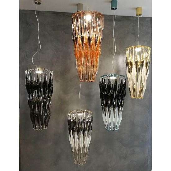 Pendul Cristale, Bohemia, LED, LV010035LB BLACK, Crystal