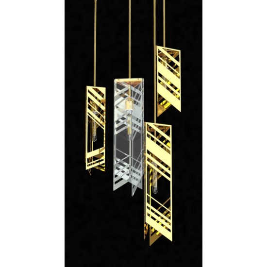 Plafoniera Cristale, Design, Bohemia, LED, LV010099, Crystal