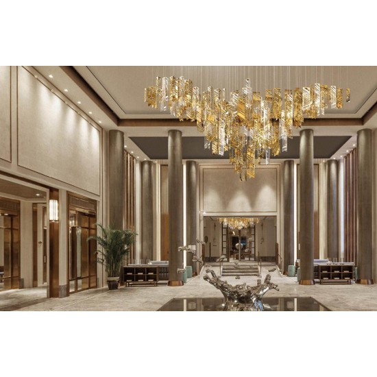 Pendul Cristale, Bohemia, LED, LV010100, Crystal