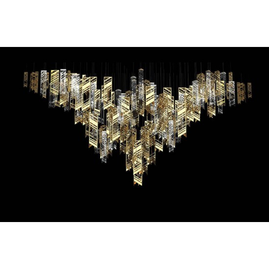 Pendul Cristale, Bohemia, LED, LV010100, Crystal