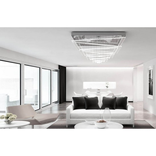 Plafoniera Cristale, Design, Bohemia, LED, LV010108, Crystal