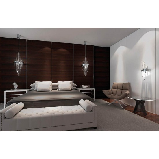 Plafoniera Cristale, Design, Bohemia, LED, LV010119, Crystal