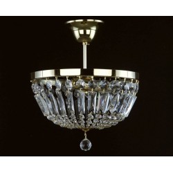 Plafoniera Cristale, Bohemia, E14, LW010011030100G, Crystal