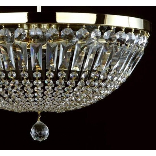 Plafoniera Cristale, Bohemia, E14, LW010011090100G, Crystal