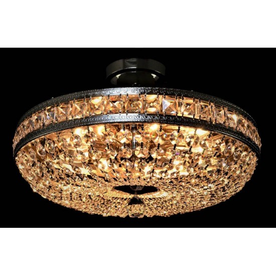 Plafoniera Cristale, Bohemia, E14, LW010014090100G, Crystal