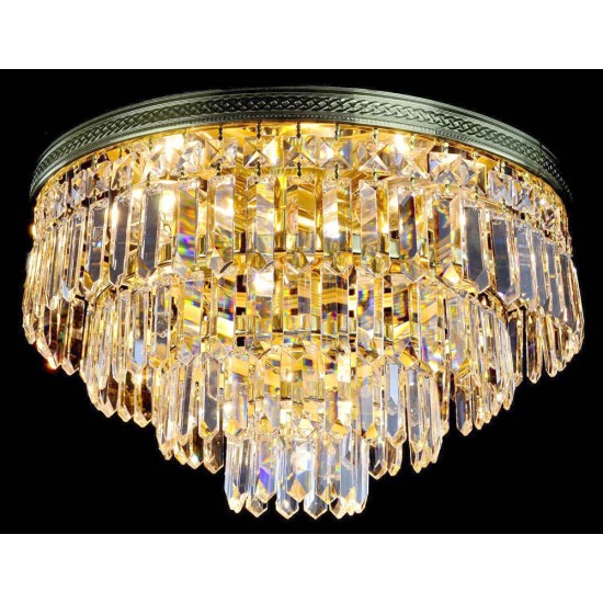 Candelabru Cristale, Modern, Bohemia, E14, LW010024060100G, Crystal