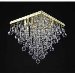 Candelabru Cristale, Modern, Bohemia, E14, LW010025080100G, Crystal