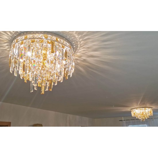 Candelabru Cristale, Modern, Bohemia, G9, LW010032060100color, Crystal