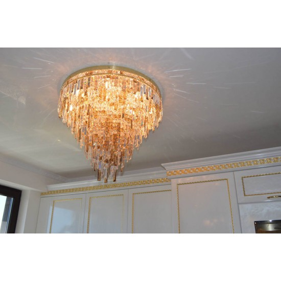 Candelabru Cristale, Modern, Bohemia, G9, LW010032160100G color, Crystal