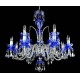 Candelabru Cristale, Colorat, Bohemia, E14, LW010102122100Gcolor, Crystal