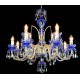 Candelabru Cristale, Colorat, Bohemia, E14, LW010102122100Gcolor, Crystal