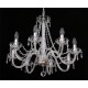 Candelabru Cristale, Bohemia, E14, LW010117082100G, Crystal