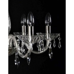 Candelabru Cristale, Modern, Bohemia, E14, LW010119061100G, Crystal