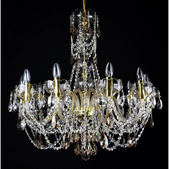 Candelabru Cristale, Bohemia, E14, LW010121102100G, Crystal