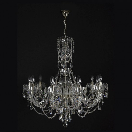 Candelabru Cristale, Bohemia, E14, LW010121102100G, Crystal