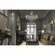 Candelabru Cristale, Sticla, Bohemia, E14, LW010121102200G, Crystal