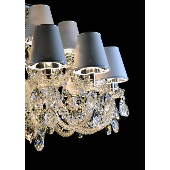 Candelabru Cristale, Lux, Abajururi, Bohemia, E14, LW010125182140, Crystal