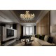 Candelabru Cristale, Sticla, Bohemia, E14, LW010149162100G, Crystal
