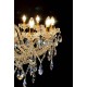 Candelabru Cristale, Sticla, Bohemia, E14, LW010149162100G, Crystal