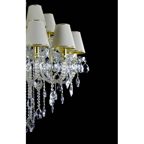 Candelabru Cristale, Lux,, Bohemia, E14, LW010169182100, Crystal