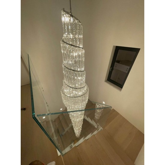 Candelabru Cristale, Spirala, Bohemia, E14, LW010303200101ANi, Crystal