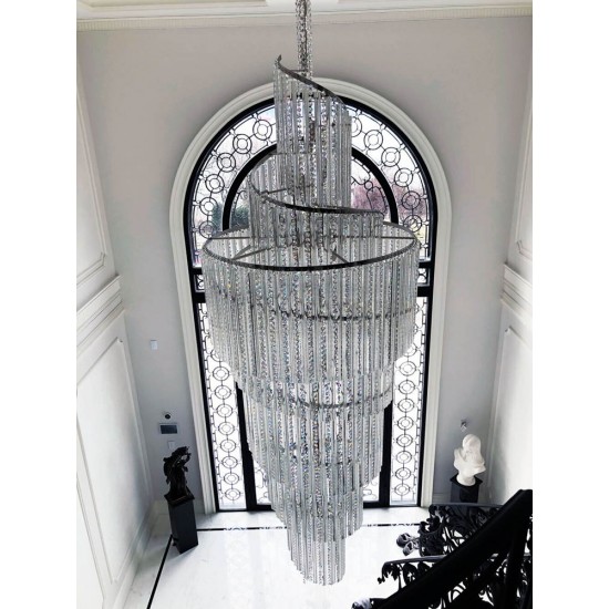 Candelabru Cristale, Spirala, Bohemia, E14, LW010303200101ANi, Crystal