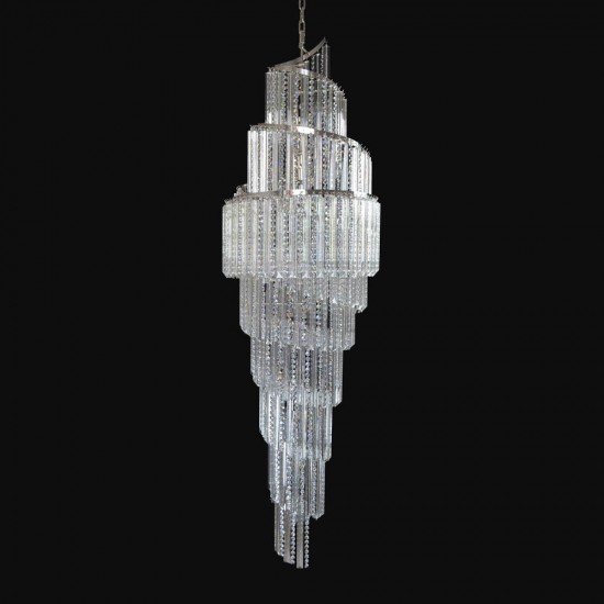 Candelabru Cristale, Spirala, Bohemia, E14, LW010303200101Ni, Crystal