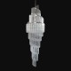 Candelabru Cristale, Spirala, Bohemia, E14, LW010303200101Ni, Crystal