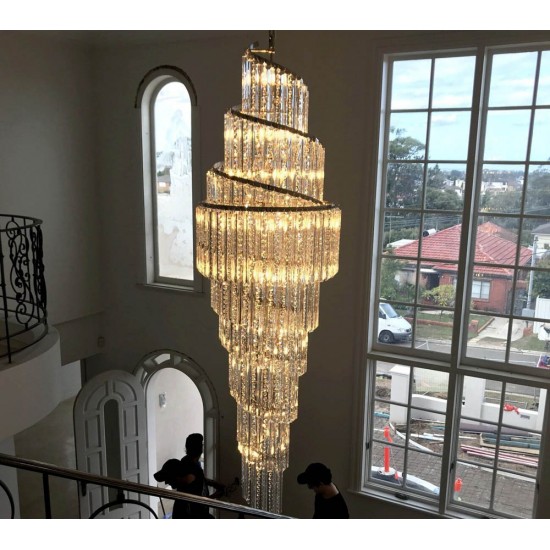 Candelabru Cristale, Spirala, Bohemia, E14, LW010303200101Ni, Crystal
