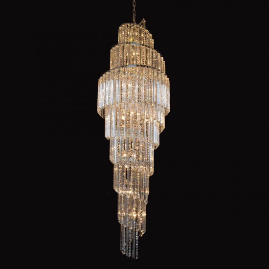 Candelabru Cristale, Spirala, Bohemia, E14, LW010303200101Ni, Crystal