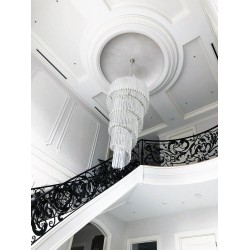 Candelabru Cristale, Spirala, Bohemia, E14, LW010303200101Ni, Crystal