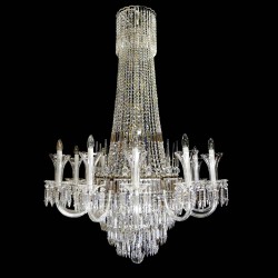 Candelabru Cristale, lux, Bohemia, E14, LW010304220101Ni, Crystal
