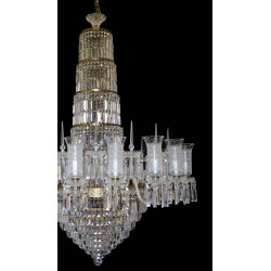 Candelabru Cristale, lux Ni, Bohemia, E14, LW010305320101, Crystal