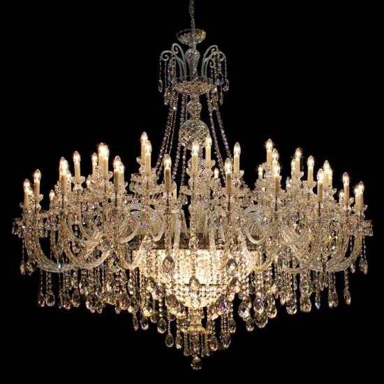 Candelabru Cristale, lux, Bohemia, E14, LW010307790101Ni, Crystal