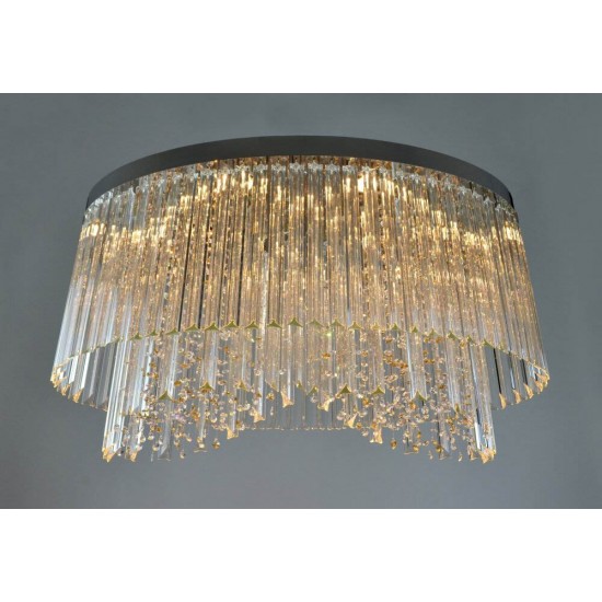 Plafoniera Cristale,, Bohemia, GU10, LW010311080101, Crystal