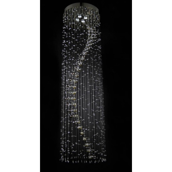 Plafoniera Cristale, spiral, Bohemia, GU10, LW010316040201, Crystal
