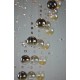 Plafoniera Cristale, spiral, Bohemia, GU10, LW010316040201, Crystal