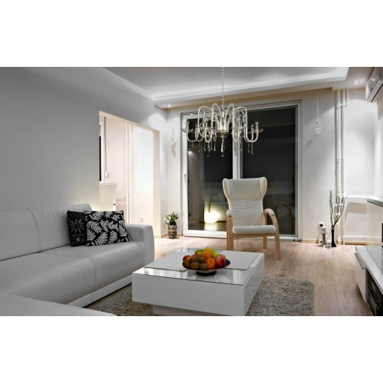 Candelabru Cristal, Bohemia, E14, LW010502080100, Crystal