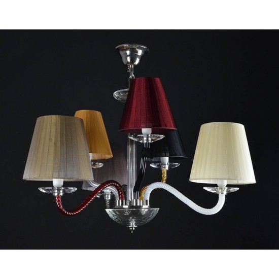 Candelabru Cristal, Bohemia, E14, LW010509061100, Crystal