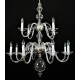 Candelabru Cristale, Sticla, Bohemia, E14, LW010513120100G, Crystal