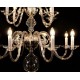 Candelabru Cristale, Sticla, Bohemia, E14, LW010513120100G, Crystal