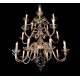 Candelabru Cristale, Sticla, Bohemia, E14, LW010513200100G, Crystal