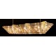 Candelabru Cristale, Modern, Bohemia, E14, LW010605120100G, Crystal