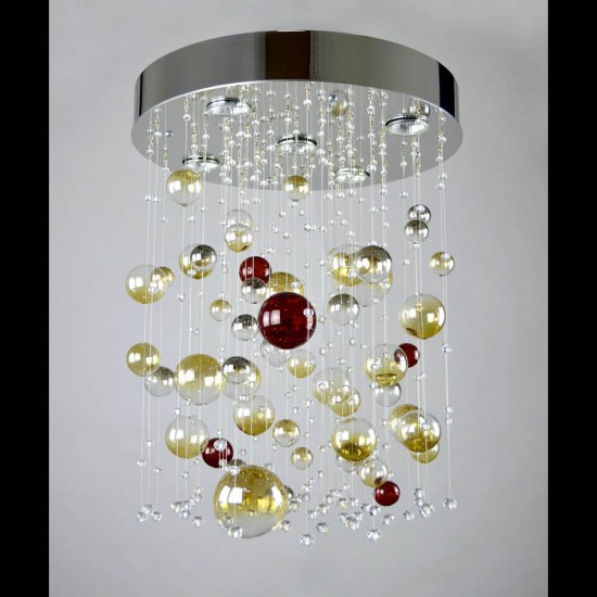 Plafoniera Cristale,, Bohemia, G9, LW010608050101Ni, Crystal