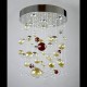 Plafoniera Cristale,, Bohemia, G9, LW010608050101Ni, Crystal