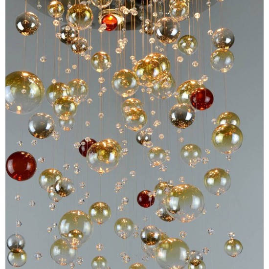 Plafoniera Cristale,, Bohemia, G9, LW010608050101Ni, Crystal