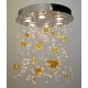 Plafoniera Cristale,, Bohemia, GU10, LW010608060101Ni, Crystal