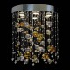 Plafoniera Cristale,, Bohemia, G9, LW010608060200color, Crystal