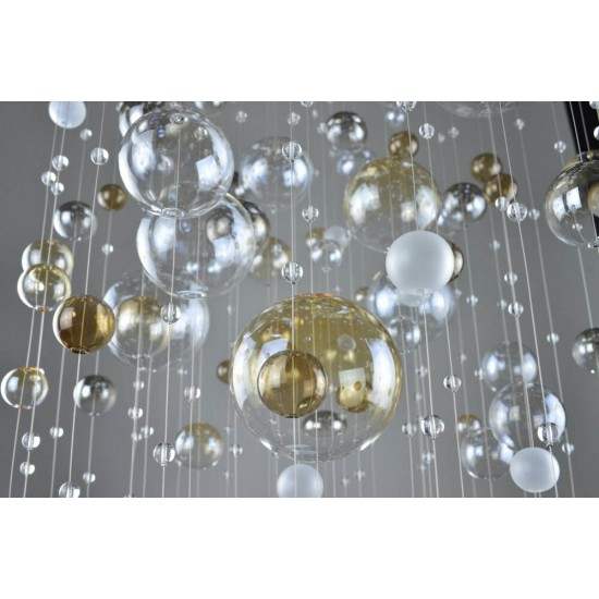 Plafoniera Cristale,, Bohemia, G9, LW010608060201Ni, Crystal